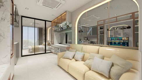 For Rent Condo SUPALAI ICON SATHORN Building 1, Floor 20,1 bed room, Room size 45.00 sqm