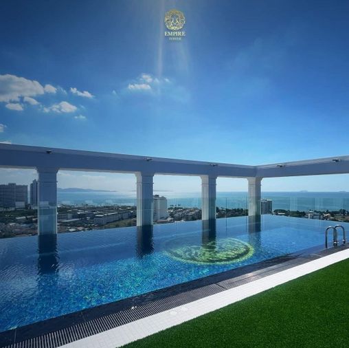 The Empire Tower Jomtien 3st floor Foreign name Partial Sea view, City view 