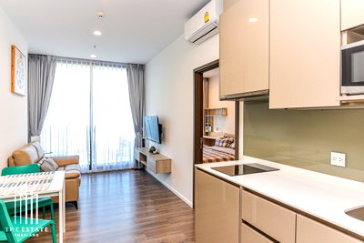 คอนโดให้เช่า : Condo for RENT *Whizdom Essence ห้องชั้นสูง วิวดี แต่งสวย เฟอร์ครบ พร้อมเข้าอยู่ @20,000 Baht