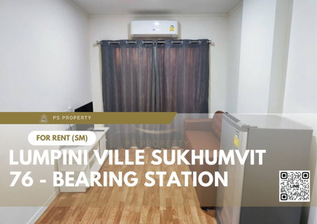รูปภาพ For rent 🔥 Lumpini Ville Sukhumvit 76 - Bearing Station 🔥 Complete furniture and electrical appliances, near BTS Bearing.