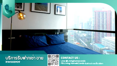 Condos for rent : For rent The Room Sukhumvit 69, beautiful room, fully furnished, ready to move in LH-RW005909