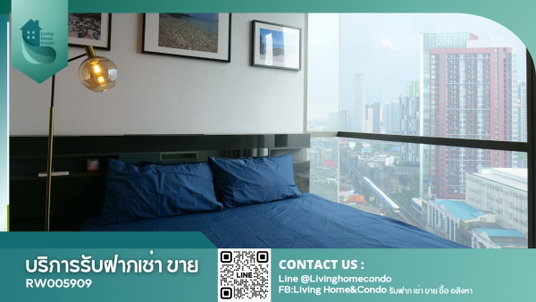 รูปภาพ For rent The Room Sukhumvit 69, beautiful room, fully furnished, ready to move in LH-RW005909