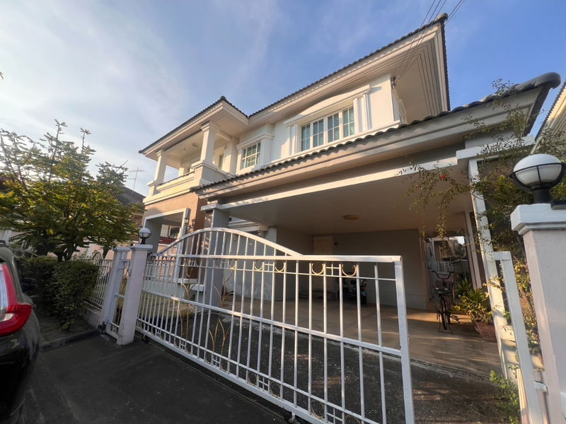 ขายบ้านเดี่ยว : ขายบ้านเดี่ยว มบ.กรอกทอง พสวิลเลี่ยน ลาดพร้าว71 (นาคนิวาส48) บ้านมุมพื้นที่เยอะ 【นัดชมTel. 080-9364926】