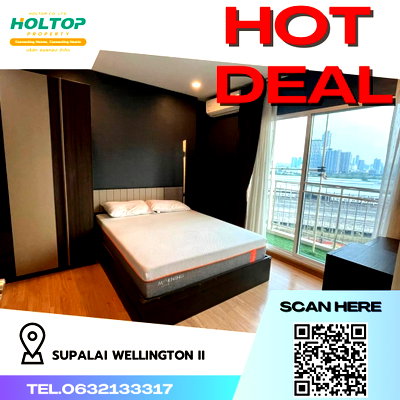 คอนโดให้เช่า : #R2361 ให้เช่า Supalai Wellington II