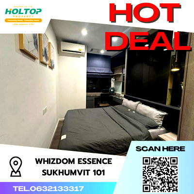 คอนโดให้เช่า : #S2350 ให้เช่า Whizdom Essence Sukhumvit101