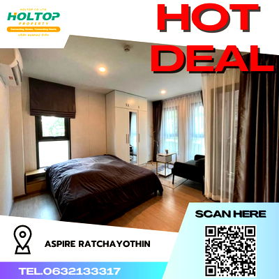 Condos for rent พหลโยธิน 35 : #R2350 For rent  Aspire Ratchayothin