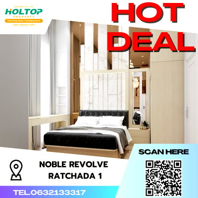 คอนโดให้เช่า : #S2335 ให้เช่า Noble Revovle Ratchada1