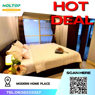 เช่าคอนโด อ่อนนุช 46 : #R2372 ให้เช่า Modern Home Place