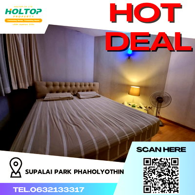 คอนโดให้เช่า : #R2377 ให้เช่า Supalai Park Phaholyothin