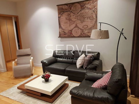 Large Room 2 Beds 90 sq.m. Good Location Close to BTS Asok 800 m. & MRT Sukhumvit 750 m. / Rent&Sale-Millennium Residence