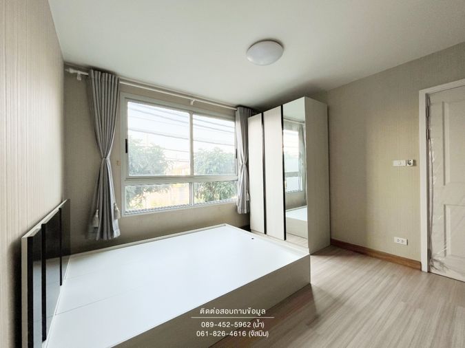 🚨 ขายด่วน!! พลัม พหลโยธิน 89 ห้องใหญ่ 28.27 ตรม. ห้องมุม ทิศเหนือ ไม่ร้อน (ใกล้ ม.รังสิต) ขายพร้อมเฟอร์ครบ ราคา 1.19 ลบ.💥