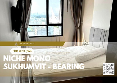 Condos for rent : For rent ✨ Niche Mono Sukhumvit - Bearing ✨ complete furniture and electrical appliances, near BTS Bearing.