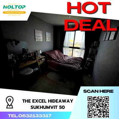 คอนโดให้เช่า : #S2366 ให้เช่า The Excel Hideaway Sukhumvit50