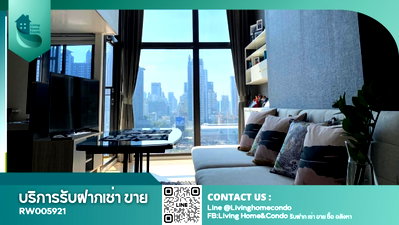 Condos for rent : For rent Chewathai Residence Asoke, Duplex corner room, beautifully decorated, ready to move in LH-RW005921