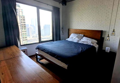 Condos for rent : rent: Villa Asoke, large room, beautiful, fully furnished, near MRT Phetchaburi. Interested, add Line @841qqlnr