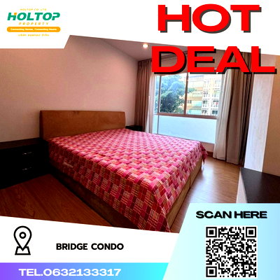 คอนโดให้เช่า : #R2376      ให้เช่า Bridge Condo