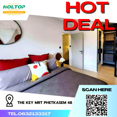 คอนโดให้เช่า : #R2374 ให้เช่า The Key MRT Phetkasem 48