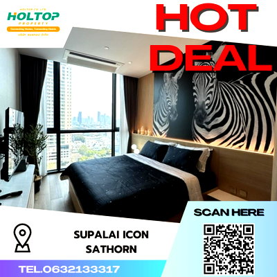 Condos for rent : #S2391 For Rent Supalai Icon Sathorn
