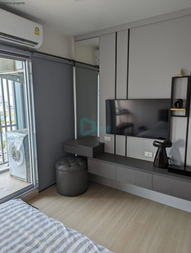 DL23040218 Condo for rent, Supalai Park Talat Phlu Station near BTS Talat Phlu, ready to move in, call urgently 0614453194 LineID @952jdxxk