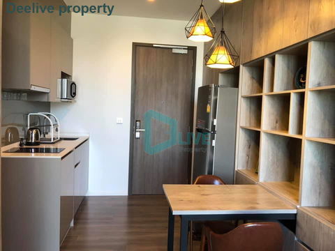 DL008645 Condo for rent, Whizdom Essence Sukhumvit near BTS Punnawithi, ready to move in, call urgently 0656133286 LineID @897iyzll