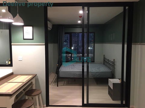 DL004167 Condo for rent, Life Asoke - Rama 9 near MRT พระราม 9, ready to move in, call urgently 0614453194 LineID @162cjixi