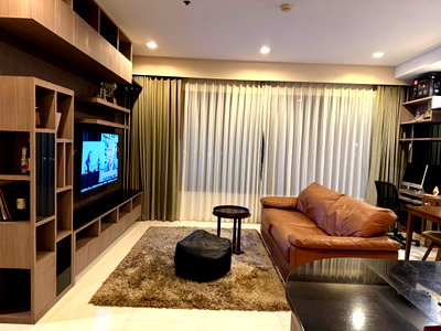 Condos for rent : LTH11708 -Amanta Lumpini FOR RENT Size 98 sqm. 2 beds 2 baths Near MRT Lumpini Station ONLY 55K/Month