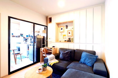 ขายคอนโด : ขาย Life Sukhumvit 48 1 ห้องนอน 33 ตรม. บิวอินท์สวย เฟอร์นิเจอร์ครบ ใกล้ BTS พระโขนง