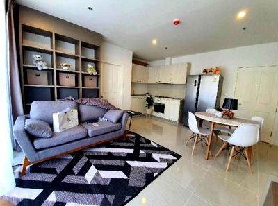 Condos for rent Nonthaburi Road : For rent Manor Sanambinnam 2 bedrooms, beautiful, ready to move in, high floor, river view, interested, add Line @841qqlnr