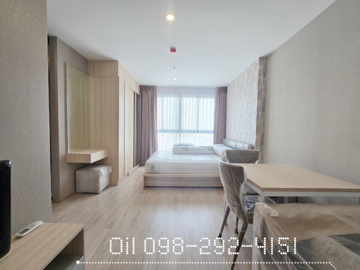 FOR RENT✨️NEW 📍 IDEO O2 @BTS bangna 1 BEDROOM 27 SQM1 21 FLOOR. READY TO MOVE IN 💼12,000 BATH PER MONTH.✅️