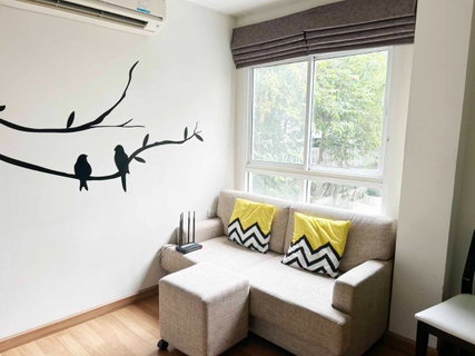 รูปภาพ For Rent U Sabai Rama 4 – Kluaynamthai Price 15,000 Bath Size 37 Sqm.Bedroom 1 Floor 2 View Garden