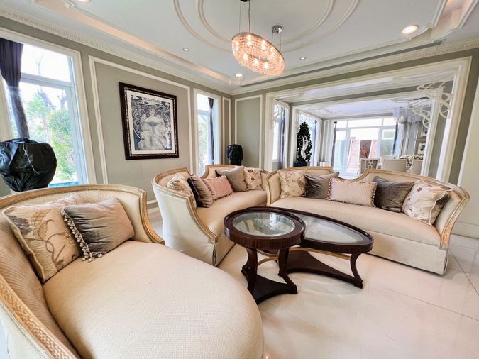 5-bed house for sale, 636 sqm, 257.2 sq wah, THE PALAZZO CHARUNSANITWONG - RATCHAPRUEK