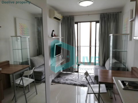 DL003906 Condo for rent, IDEO Mix Sukhumvit 103 near BTS Udom Suk, ready to move in, call urgently 0800343450LineID @655ebbvc