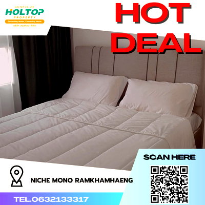 คอนโดให้เช่า : #R2439 ให้เช่า Niche MONO Ramkhamhaeng