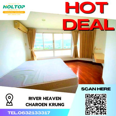 Condos for rent : #S2448 For Rent River Heaven Charoen Krung 
