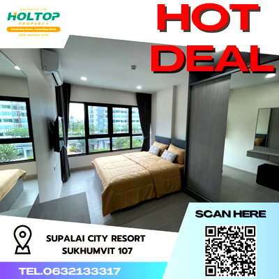 Condos for rent : #R2440 For rent  Supalai City Resort Sukhumvit 107