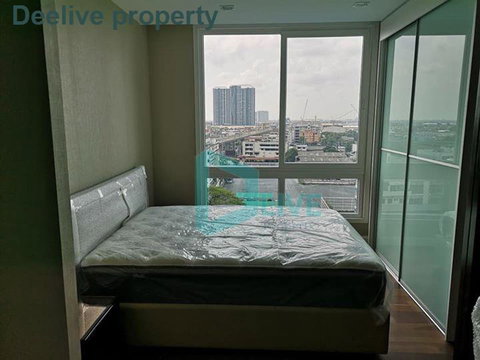 DL004855 Condo for rent, The Metropolis Samrong Interchange near BTS Samrong, ready to move in, call urgently 0638692663 LineID @655ebbvc