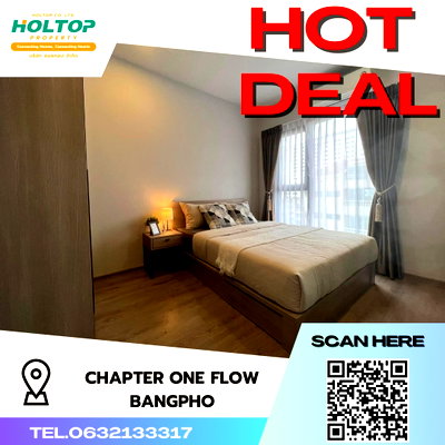 คอนโดให้เช่า : #S2465 ให้เช่า Chapter One Flow Bangpo