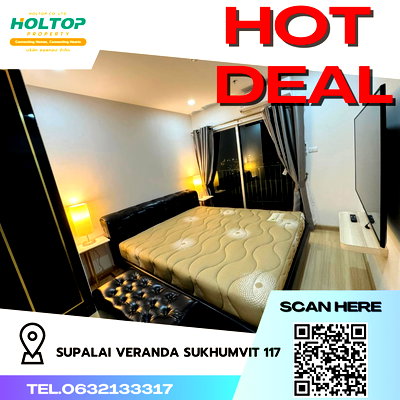 Condos for rent : #R2470 For rent  Supalai Veranda Sukhumvit 117
