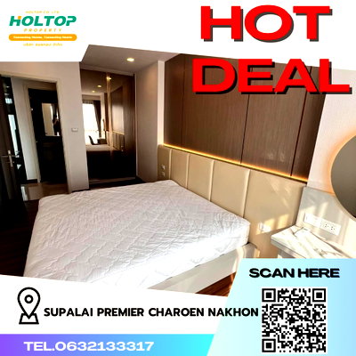 คอนโดให้เช่า : #R2492  ให้เช่า Supalai Premier Charoen Nakhon 