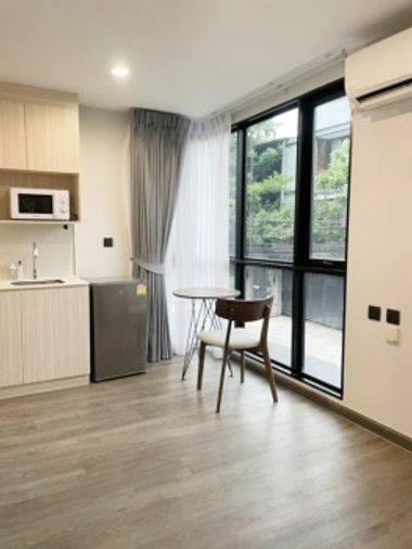 ขาย คอนโด Asher Privé สุทธิสาร 1 ห้องนอน 28 ตรม. ห้องมุม เป็นส่วนตัว เฟอร์และเครื่องใช้ไฟฟ้าครบ