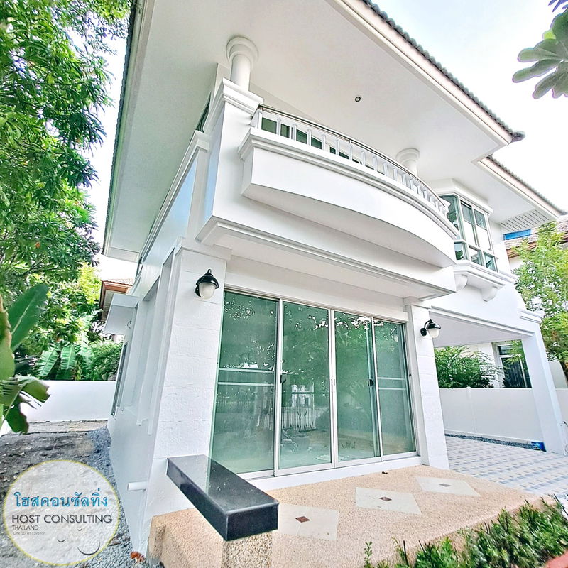 ขายบ้านเดี่ยว : ขายบ้านเดี่ยว ถนนเทพรักษ์ หลังมุม 3ห้องนอน จอดรถยนต์ได้4คัน