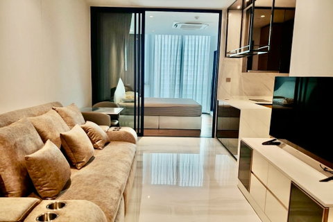 รูปภาพ 🔥FOR RENT !! RARE ITEM !! 🔥Code C20250100081..........Supalai Icon Sathorn, 1 bedroom, 1 bathroom, high floor 19+, furnished, ready to move in📢📢📢