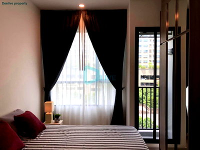 Condos for rent : DL23010713 Condo for rent, Knightsbridge Collage Ramkhamhaeng near MRT หัวหมาก, ready to move in, call urgently 0656133286 LineID @534wlwof