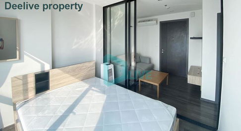 DL002297 ให้เช่าคอนโด เดอะ เบส พาร์ค เวสต์ สุขุมวิท 77 (The Base Park West Sukhumvit 77) ใกล้ BTS อ่อนนุช พร้อมเข้าอยู่ โทรด่วน 0800343450 LineID @655ebbvc