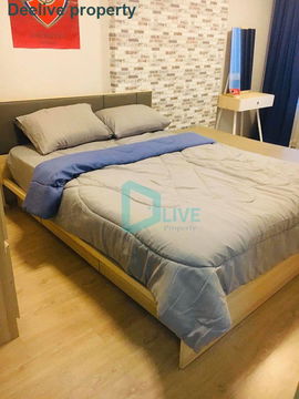 DL003409 Condo for rent, Elio Del Ray near BTS Punnawithi, ready to move in, call urgently 0638692663 LineID @534wlwof