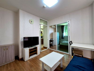 Condos for rent Makro Ladprao (Makro Lat Phrao) : Fully furnished room for rent , near ARL and MRT Huamak station