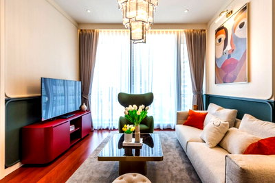 คอนโดให้เช่า : LTHC11788- Khun by Yoo FOR RENT Size 83 sqm. 2 beds 2 baths Near BTS Thong Lor Station ONLY 120K/Month