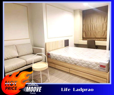 Condos for rent : For Rent ✨ Life Ladprao ✨ Fully furniture , Special price >>LineOA : @moov-pp