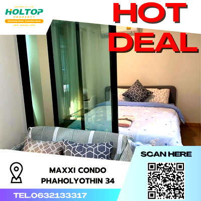 Condos for rent : #S2490 For Rent Maxxi Condo Phaholyothin