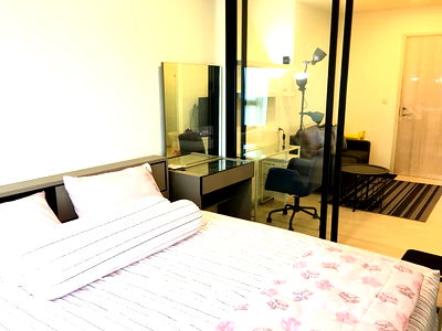 Condos for rent MRT Phra Ram 9 : For Rent Life Asoke - 1 bed 35.5 sq.m.  26th floor